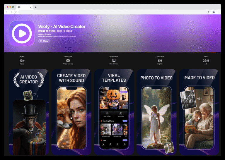 Veofy 1 Veofy-AI-Video-Creator-App